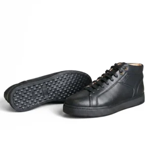 Herren-Sportstiefel aus echtem Leder – Knöchelhoch & Komfortabel