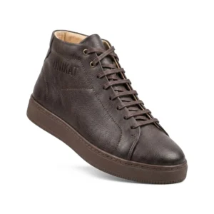 Herren-Sportstiefel aus echtem Leder – Knöchelhoch & Komfortabel