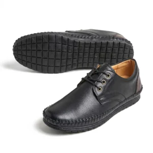 Eleganter Herrenschuh aus echtem Leder
