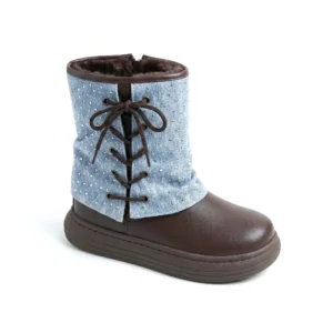 Elegante Damen-Stiefelette aus hochwertigem Kunstleder